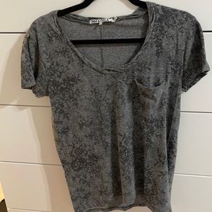 PAM & GELA scoop neck tee with pocket.